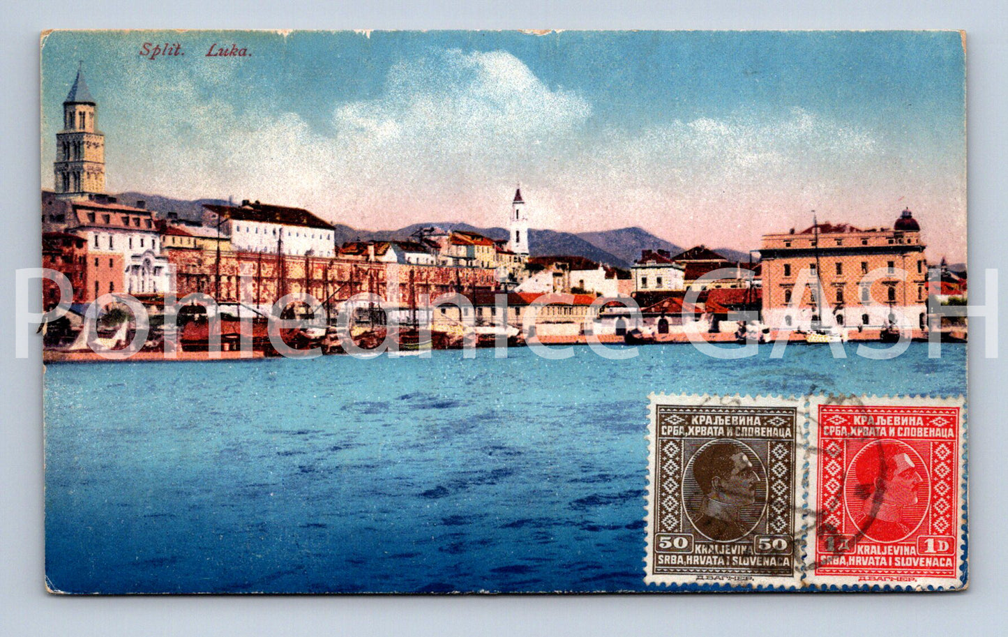 Pohlednice SPLIT. LUKA (ST11607)