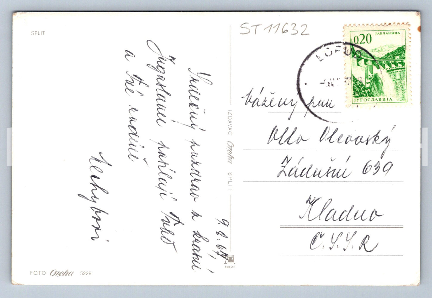 Pohlednice SPLIT (ST11632)