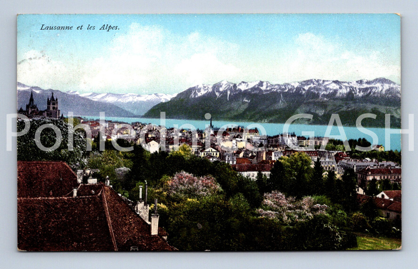 Pohlednice LAUSANNE ET LES APLES (ST11646)