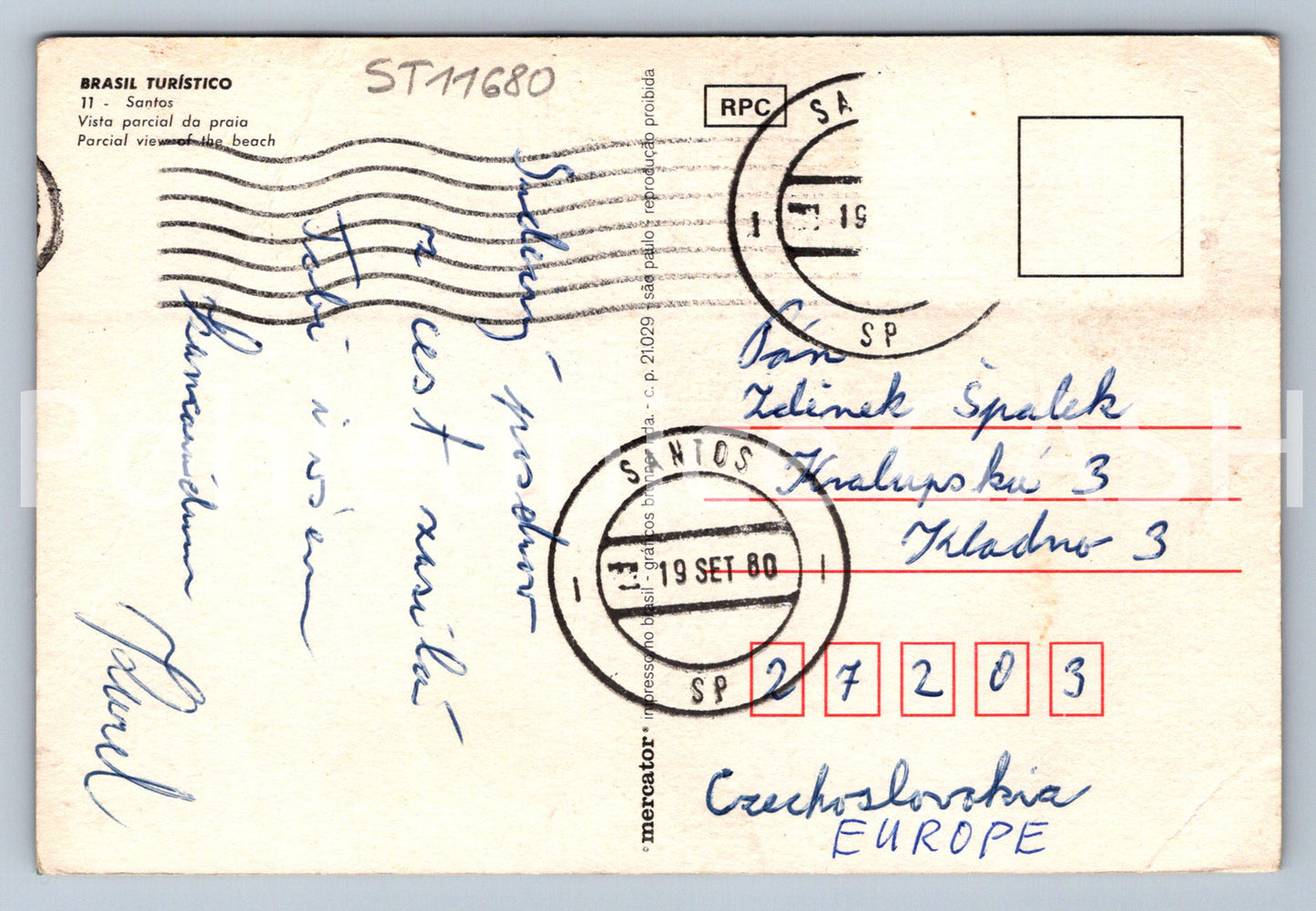 Pohlednice BRASIL (ST11680)