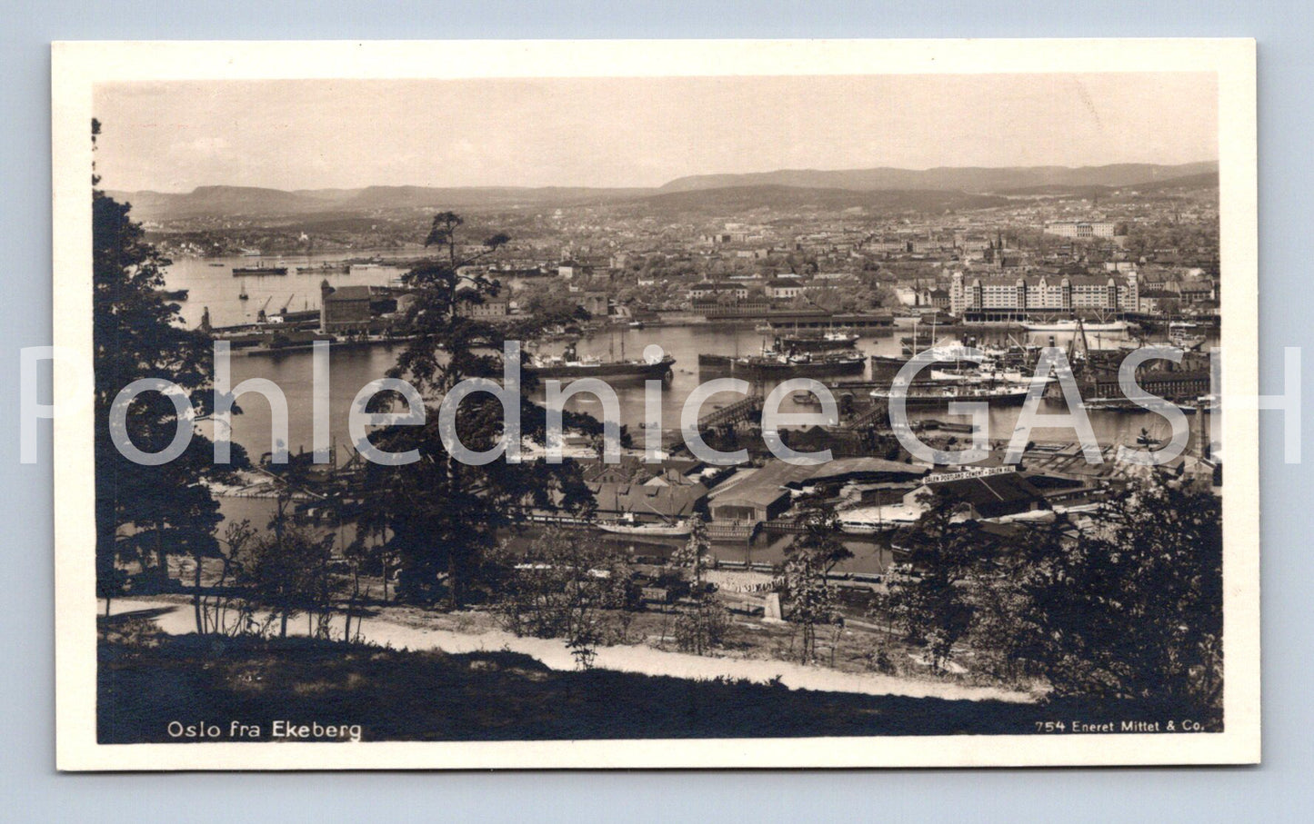Pohlednice OSLO (ST11721)