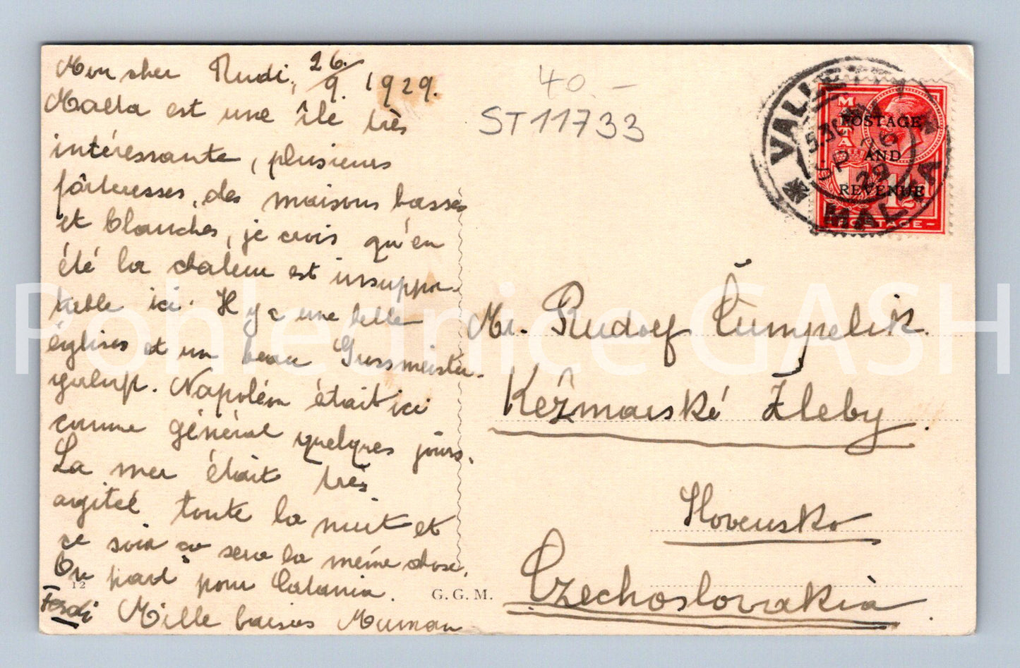 Pohlednice MALTA (ST11733)