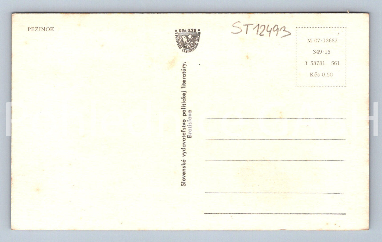 Pohlednice PENZINOK (ST12493)