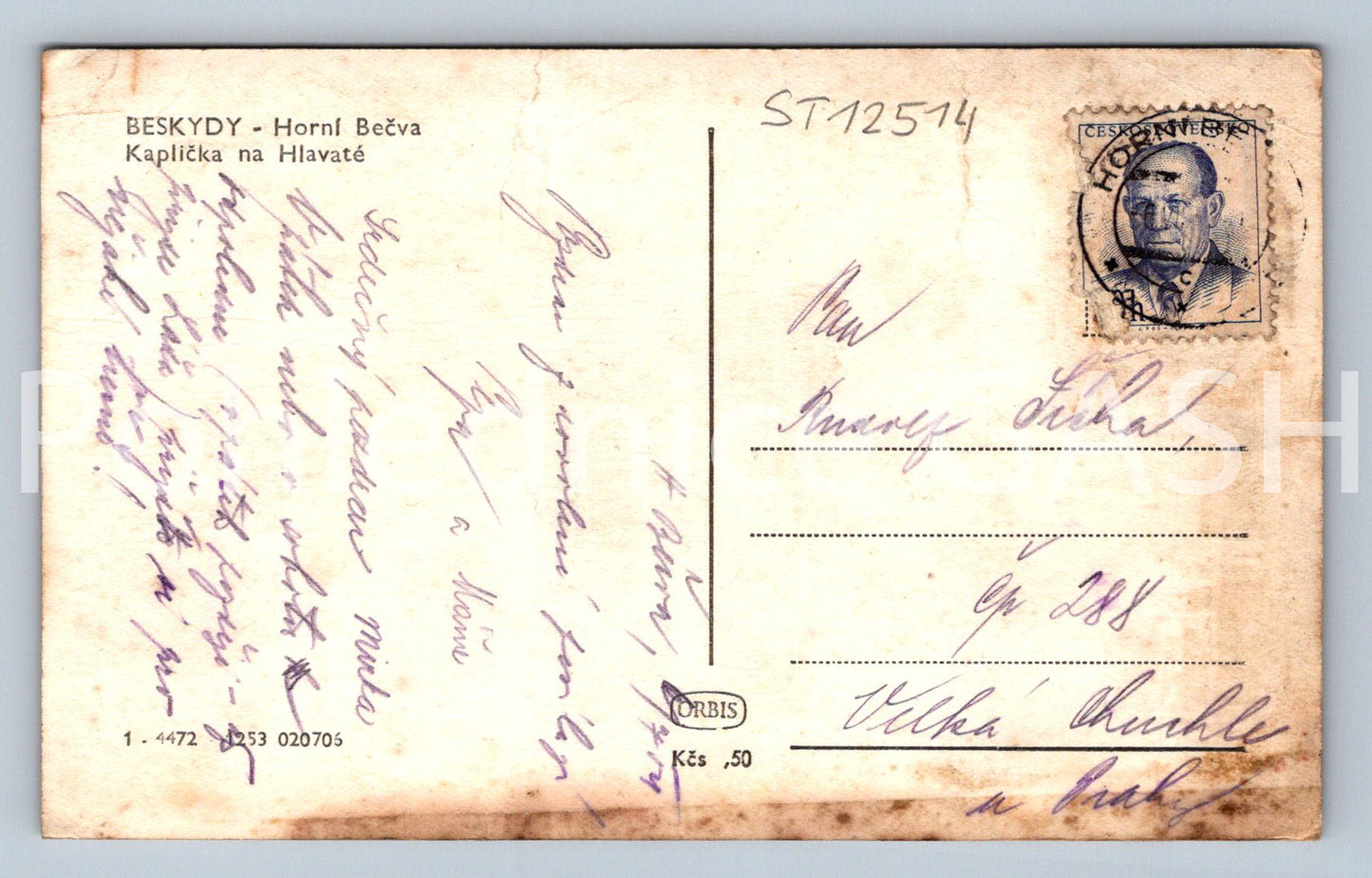 Pohlednice BESKYDY (ST12514)