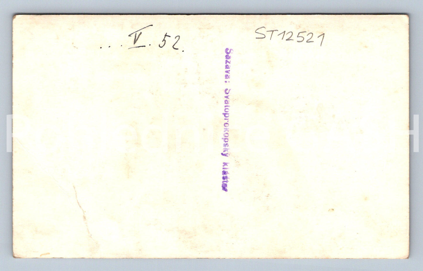 Pohlednice SÁZAVA (ST12521)