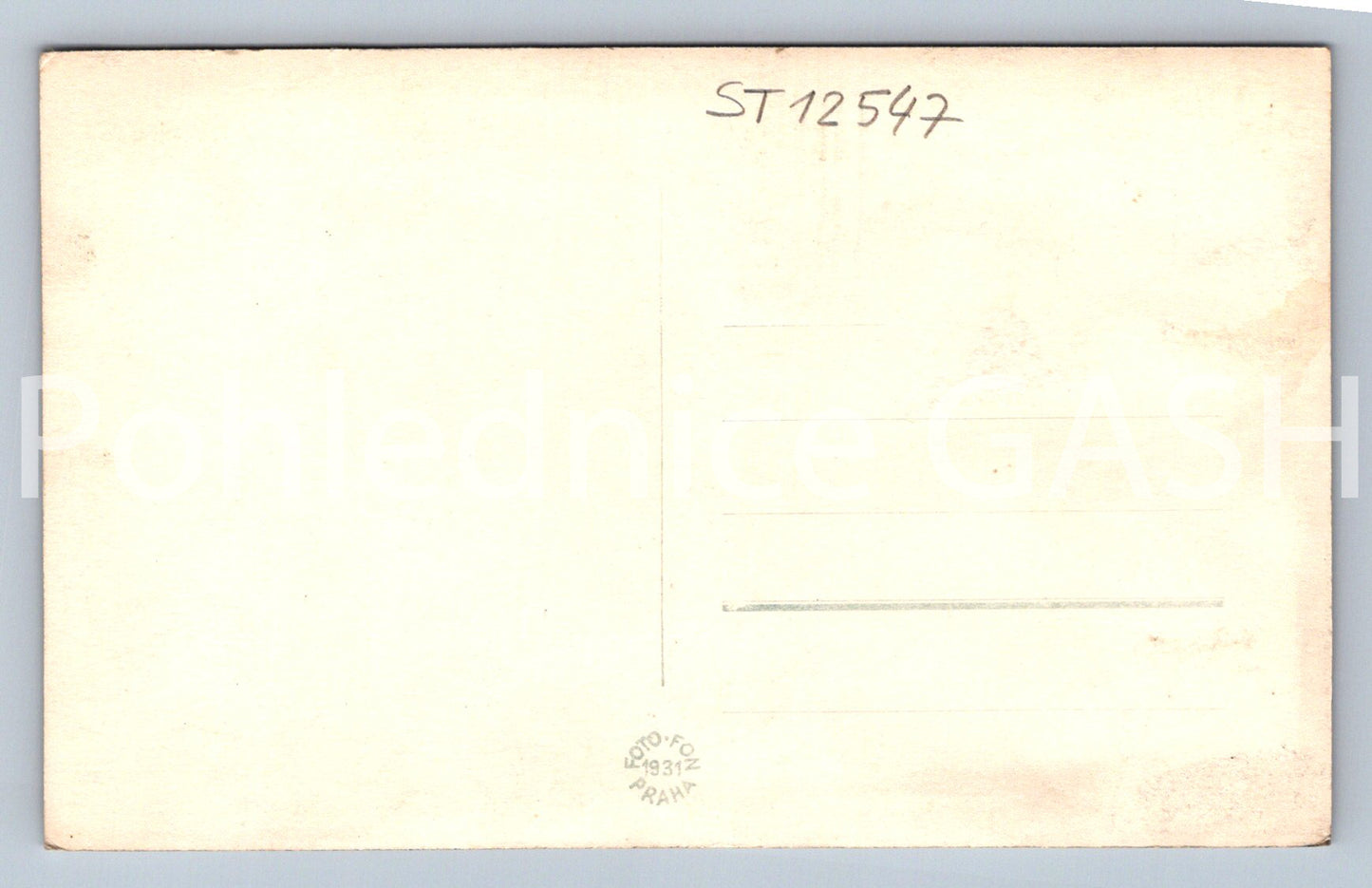 Postcard ŠUMAVA (ST12547)