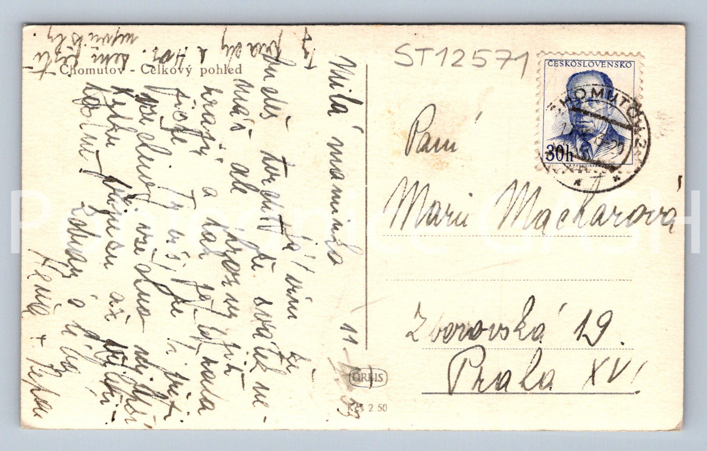 Pohlednice CHOMUTOV (ST12571)