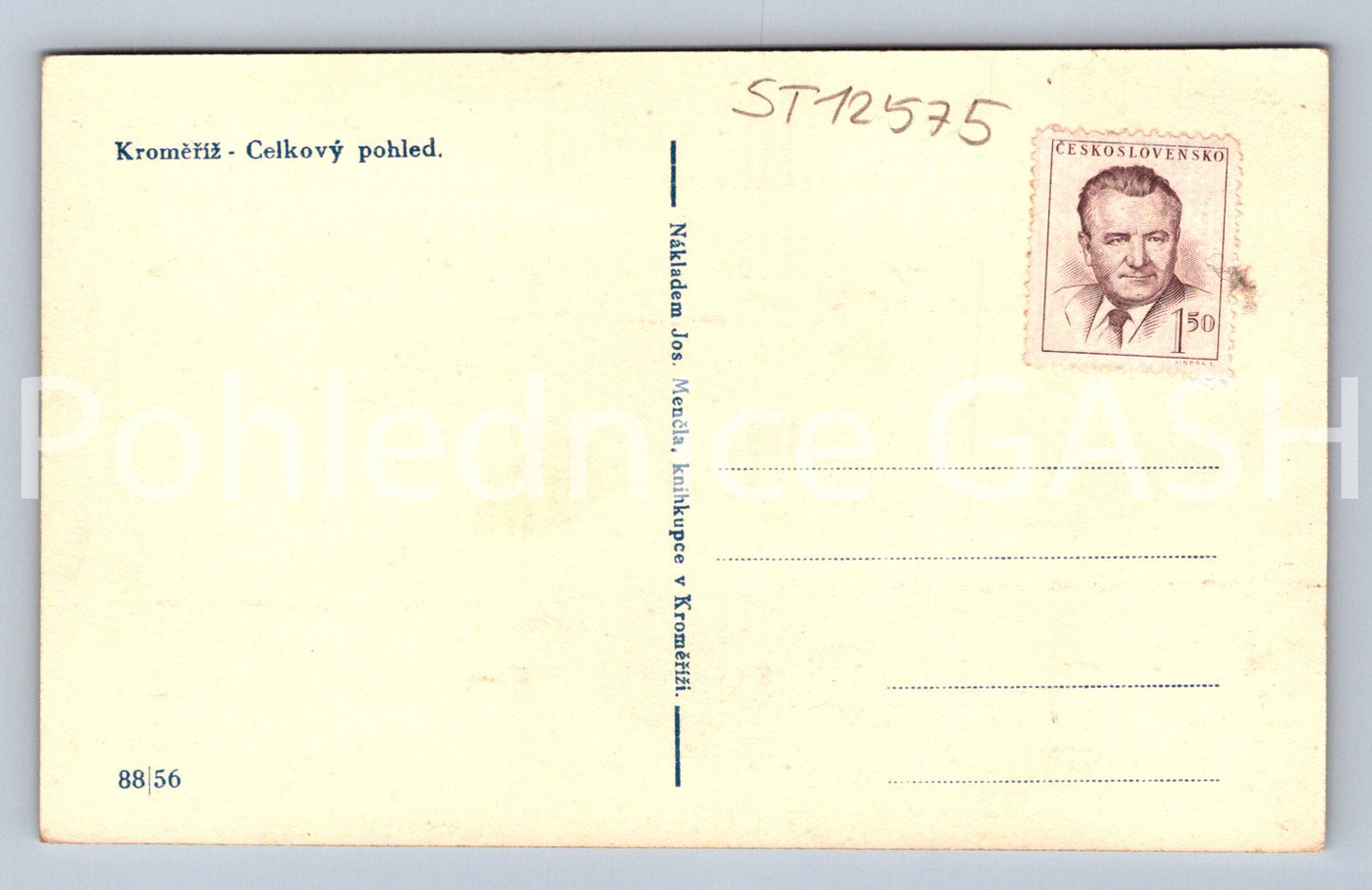 Pohlednice KROMĚŘÍŽ (ST12575)