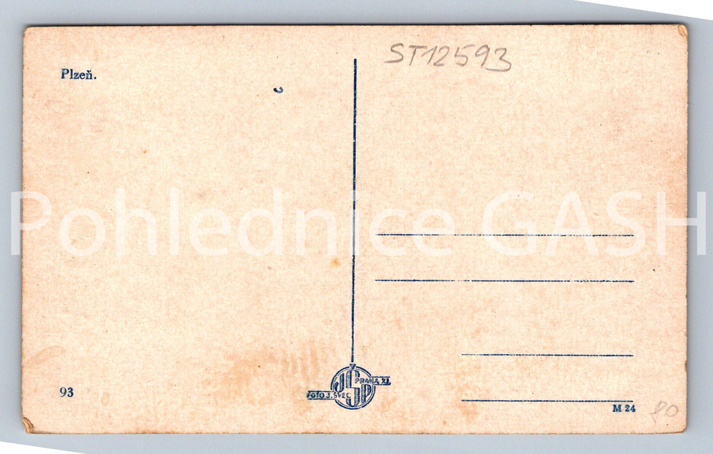 Pohlednice PLZEŇ (ST12593)