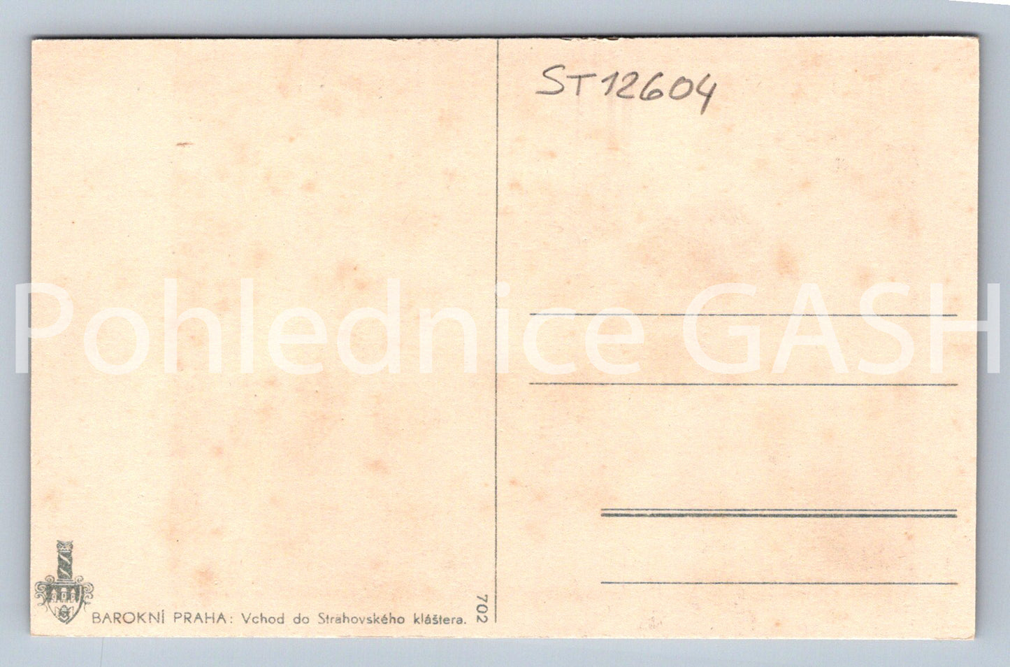 Pohlednice PRAHA (ST12604)