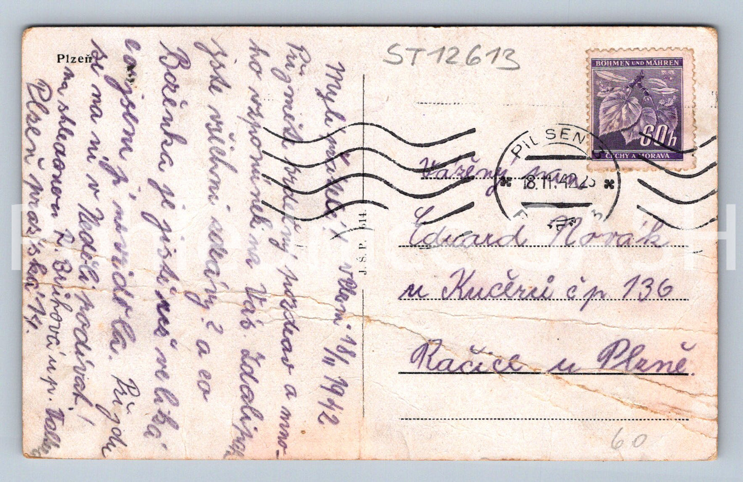 Pohlednice PLZEŇ (ST12613)