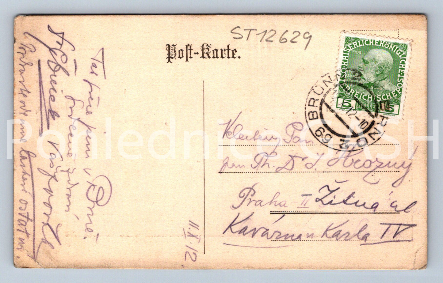 Postcard BRNO (ST12629)