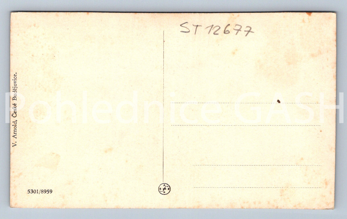 Pohlednice ČESKÉ BUDĚJOVICE (ST12677)