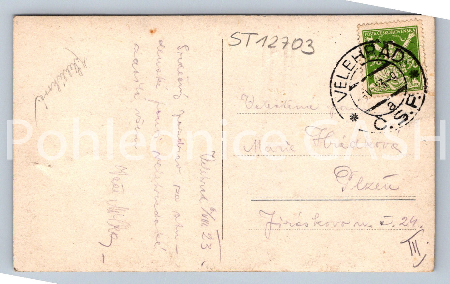 Pohlednice NA PAMÁTKU Z POSVÁTNÉHO VELEHRADU (ST12703)