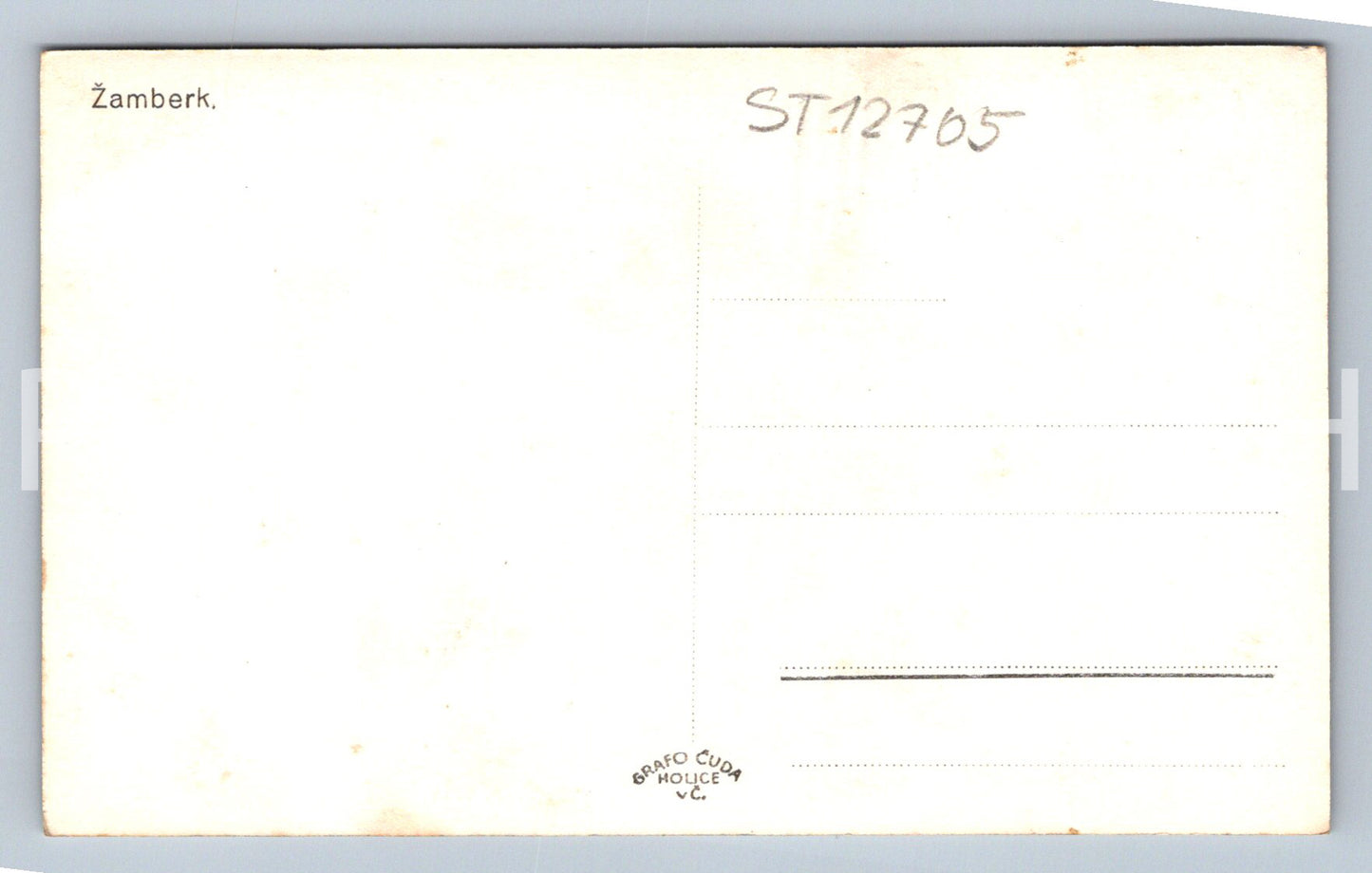 Pohlednice ŽEMBERK (ST12705)