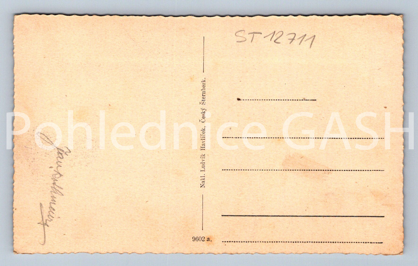 Pohlednice ČESKÝ ŠTERNBERK (ST12711)