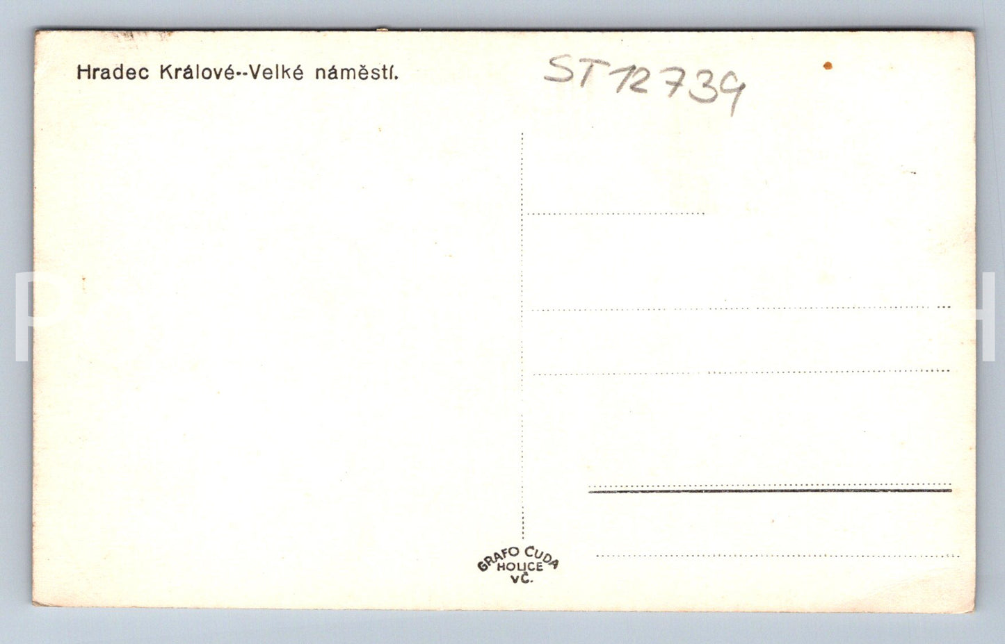Pohlednice HRADEC KRÁLOVÉ (ST12739)