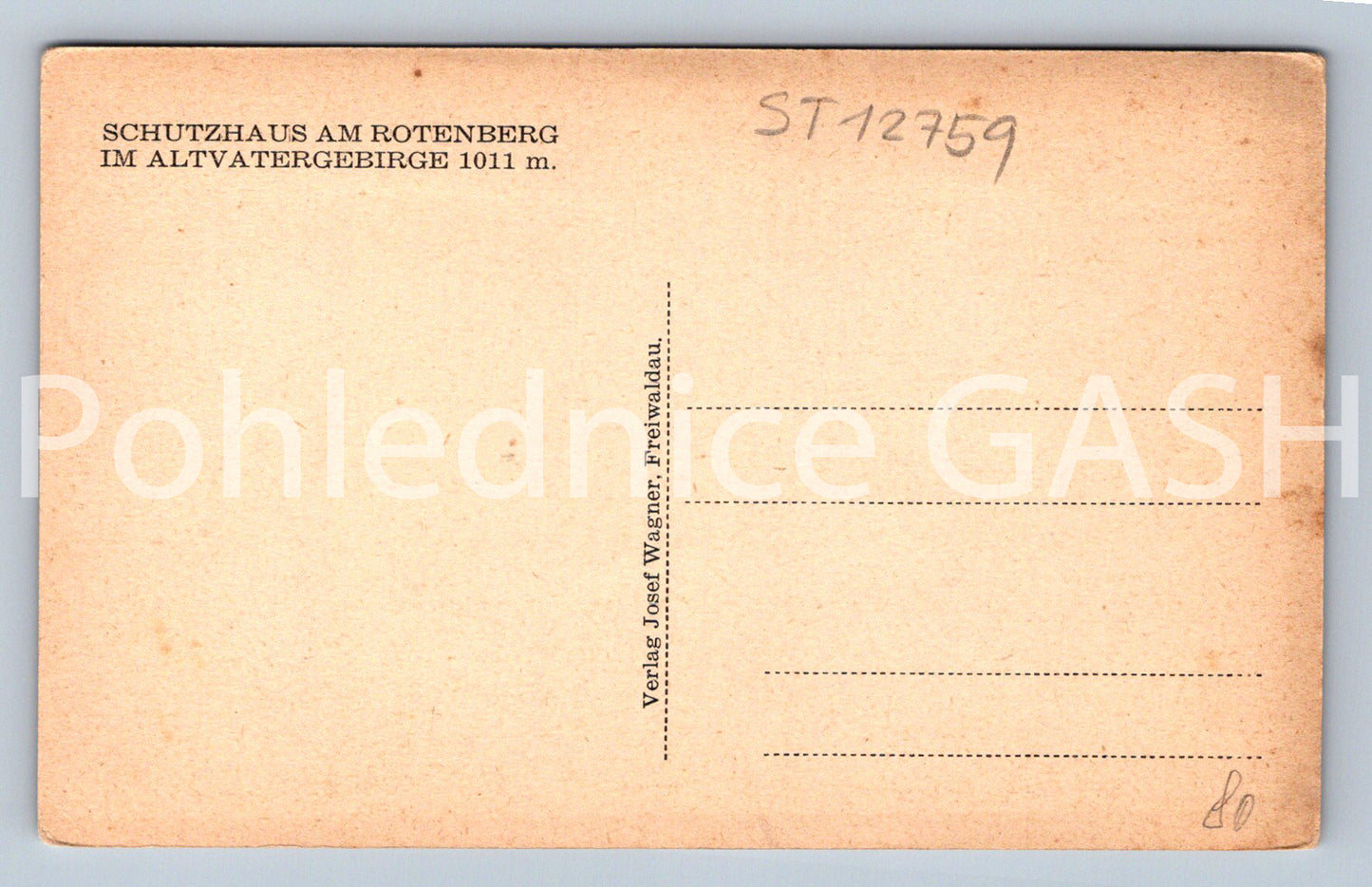 Pohlednice ROTENBERG (ST12759)