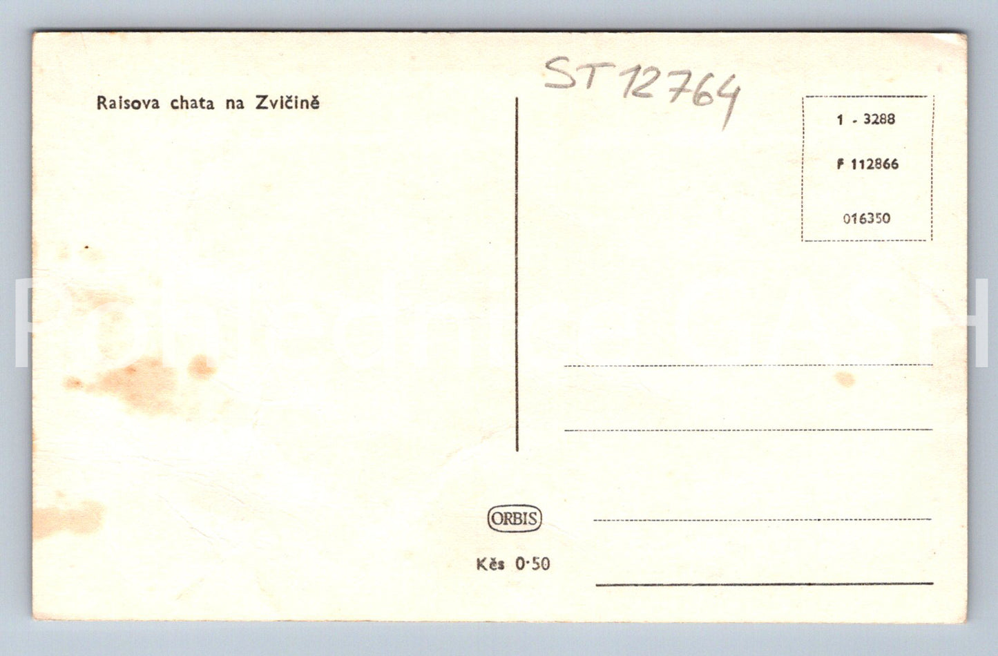 Pohlednice RAISOVA CHATA NA ZVIČINĚ (ST12764)