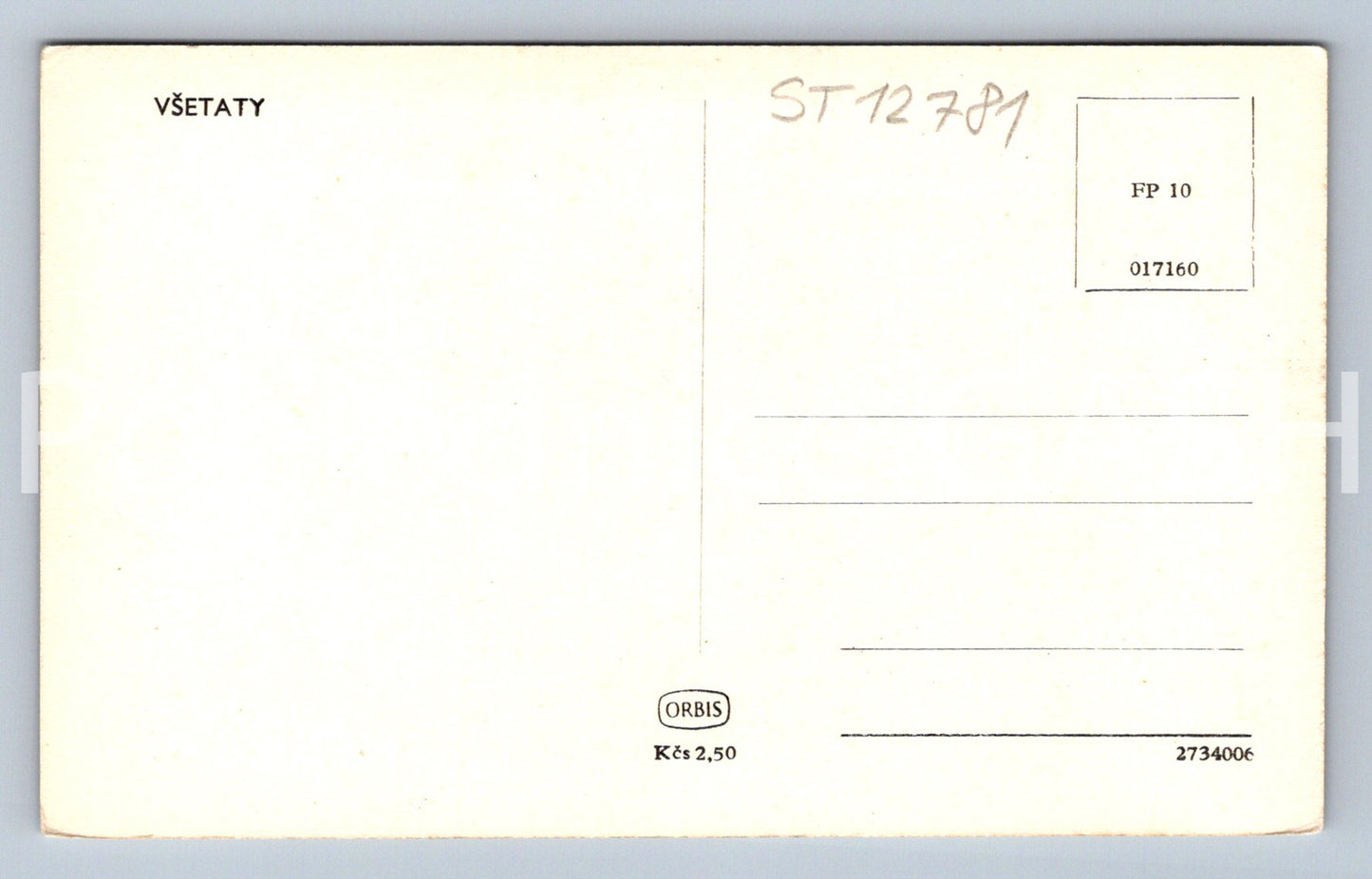 Postcard EVERYTHING (ST12781)