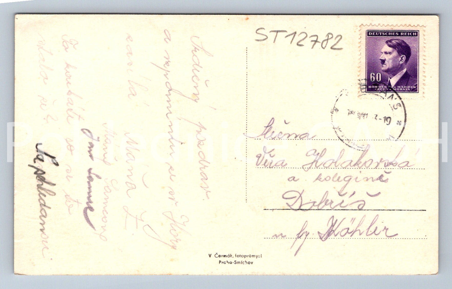 Pohlednice PŘÍBRAM SE SVATOU HOROU (ST12782)