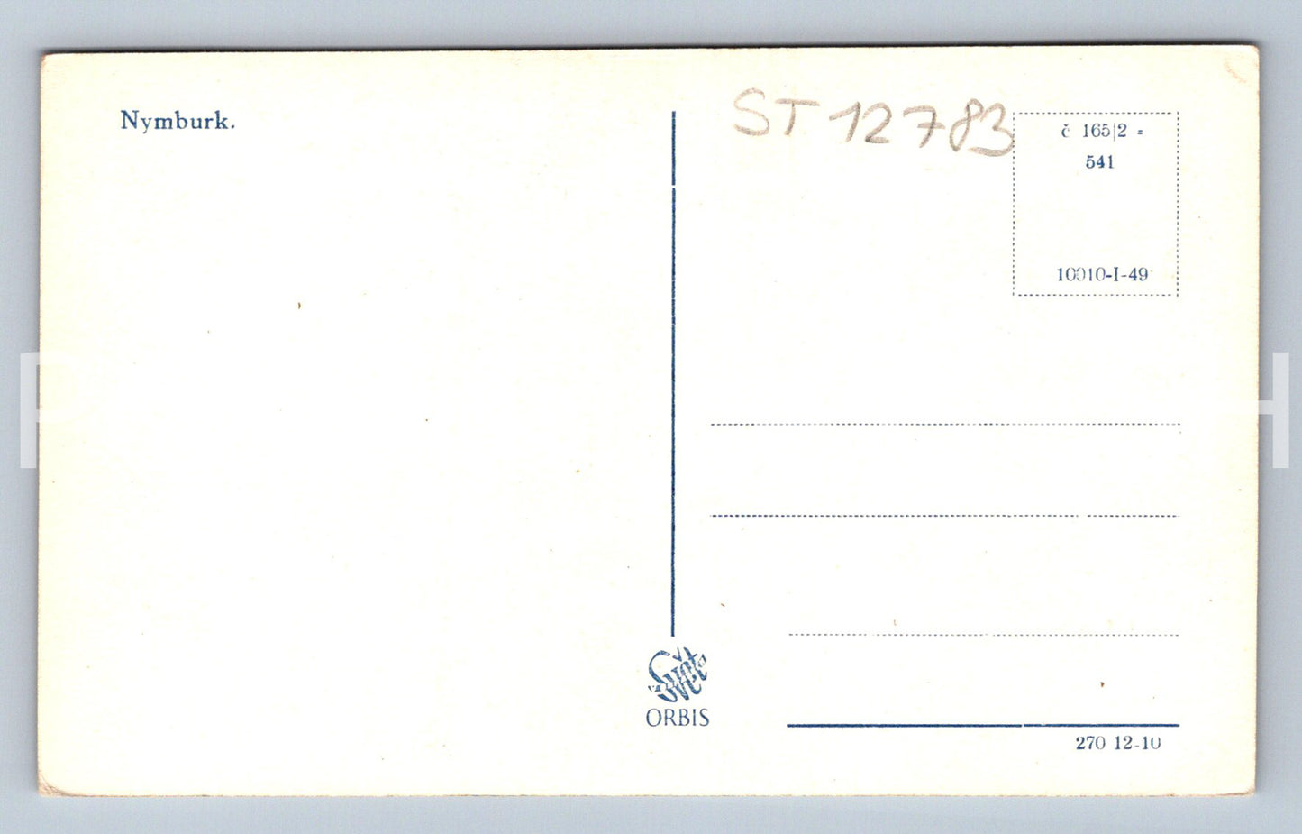 Pohlednice NYMBURK (ST12783)