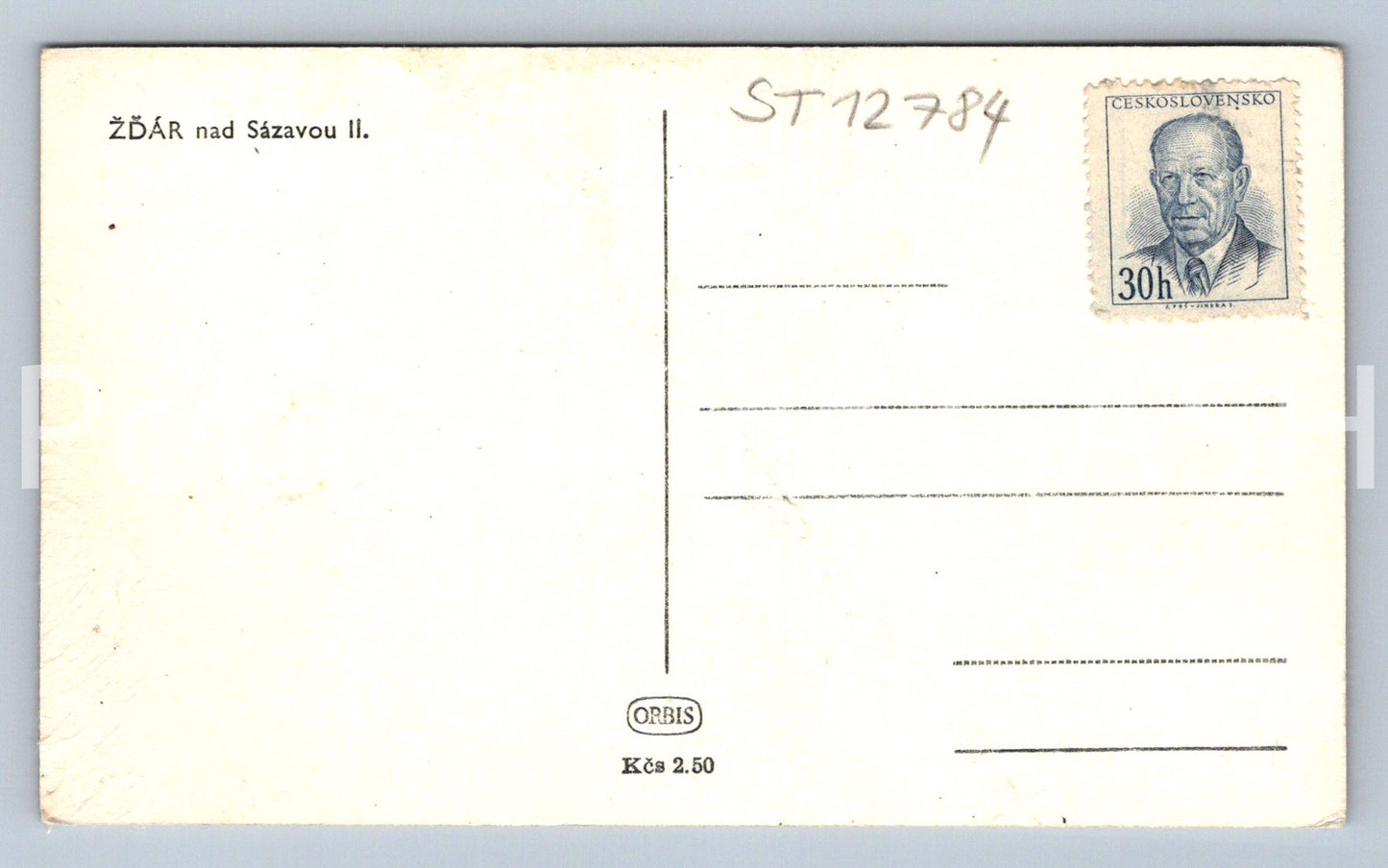 Pohlednice ŽĎÁR NAD SÁZAVOU (ST12784)
