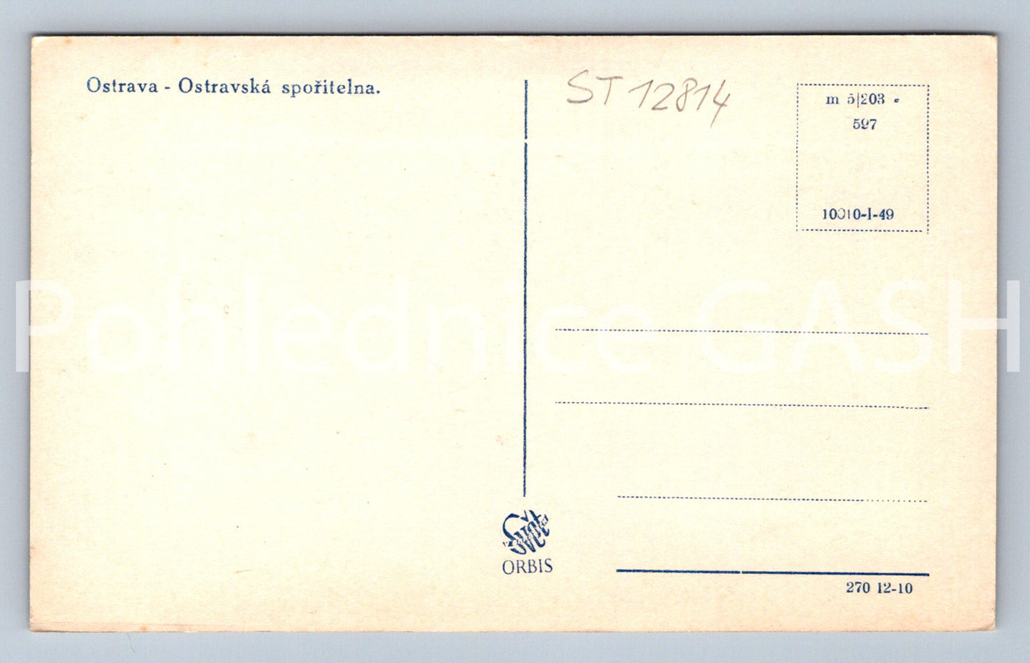 Pohlednice OSTRAVA (ST12814)