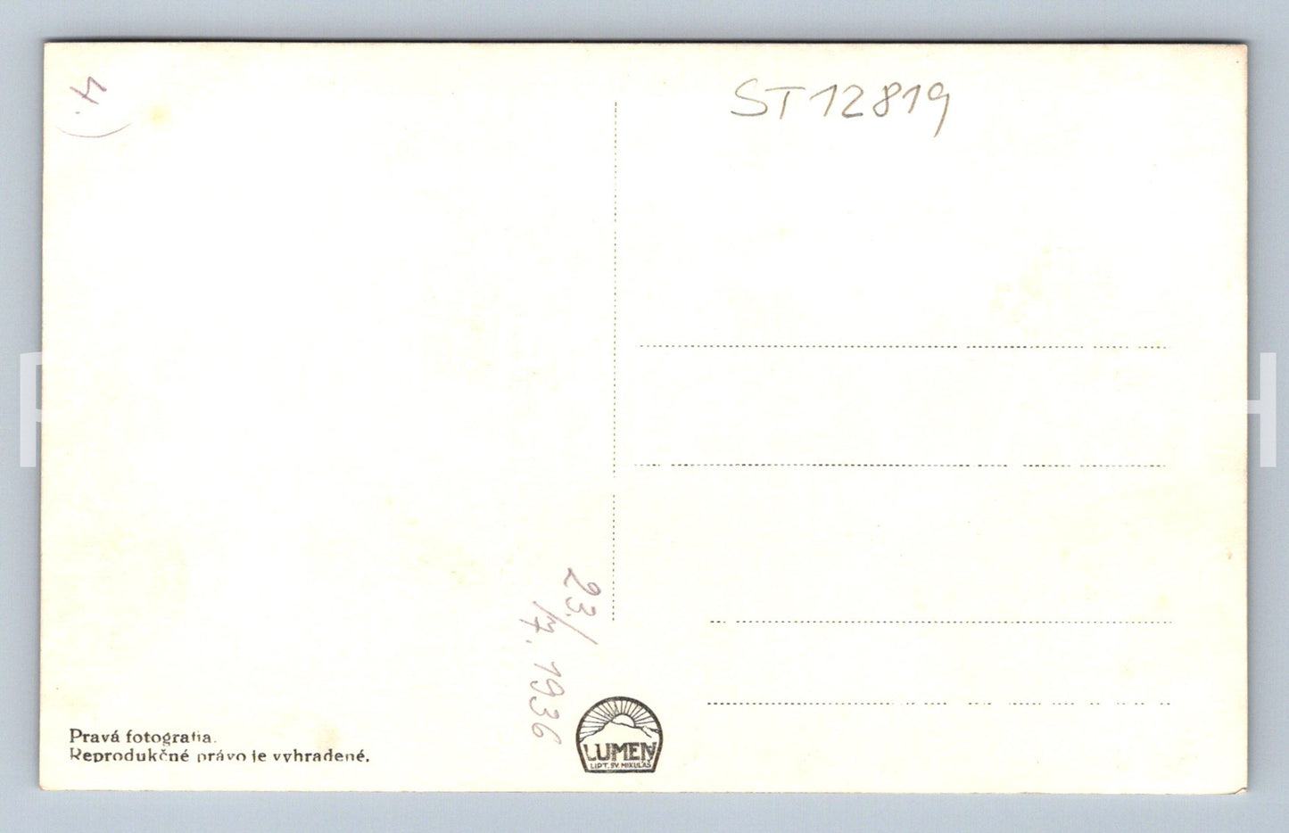 Pohlednice OZDRAVOVNA - LIPT. HRADOK (ST12819)