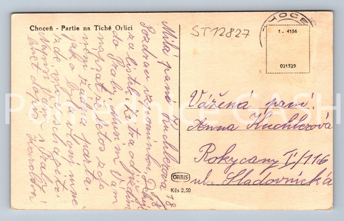 Pohlednice CHOCEŇ (ST12827)