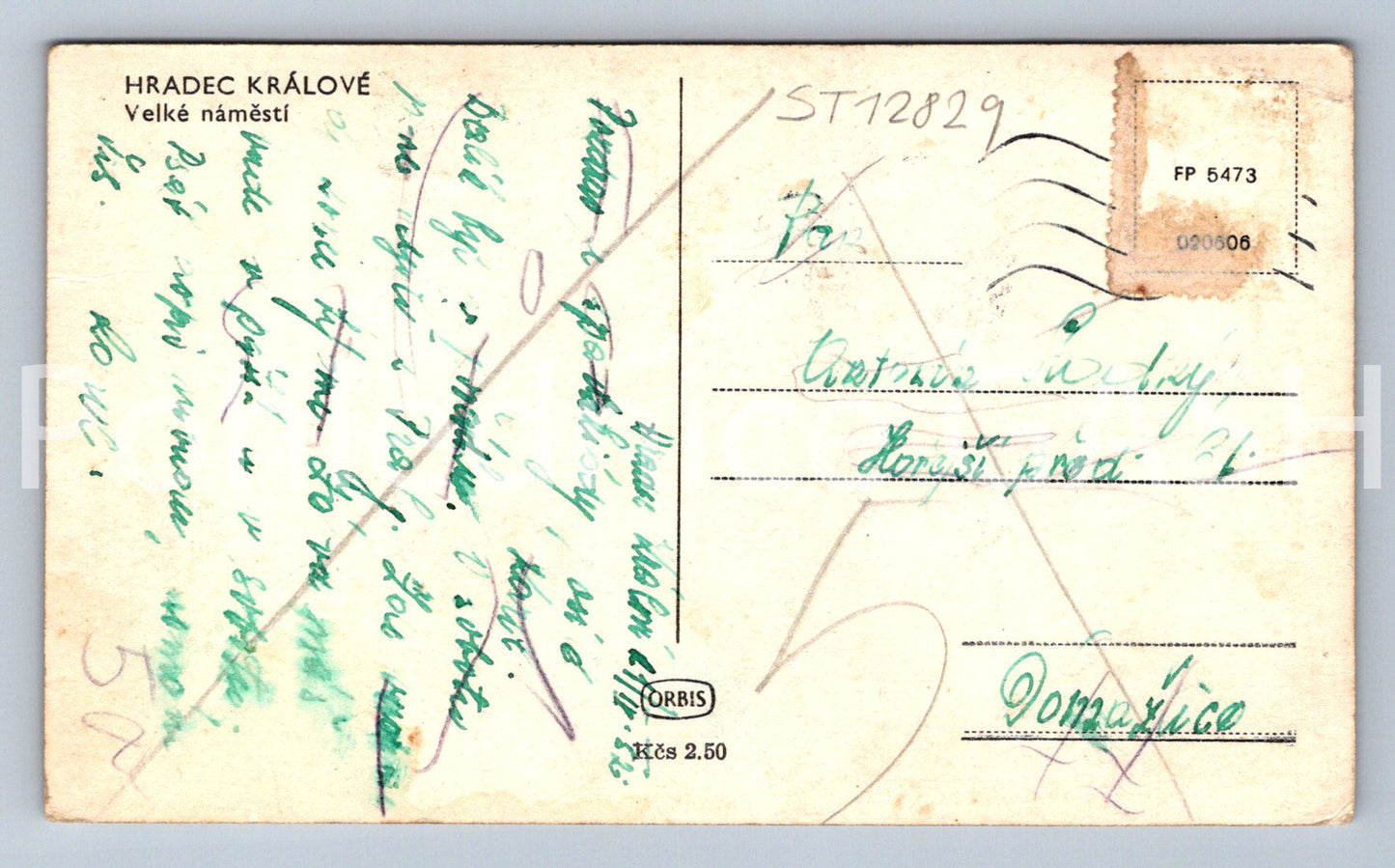 Pohlednice HRADEC KRÁLOVÉ (ST12829)