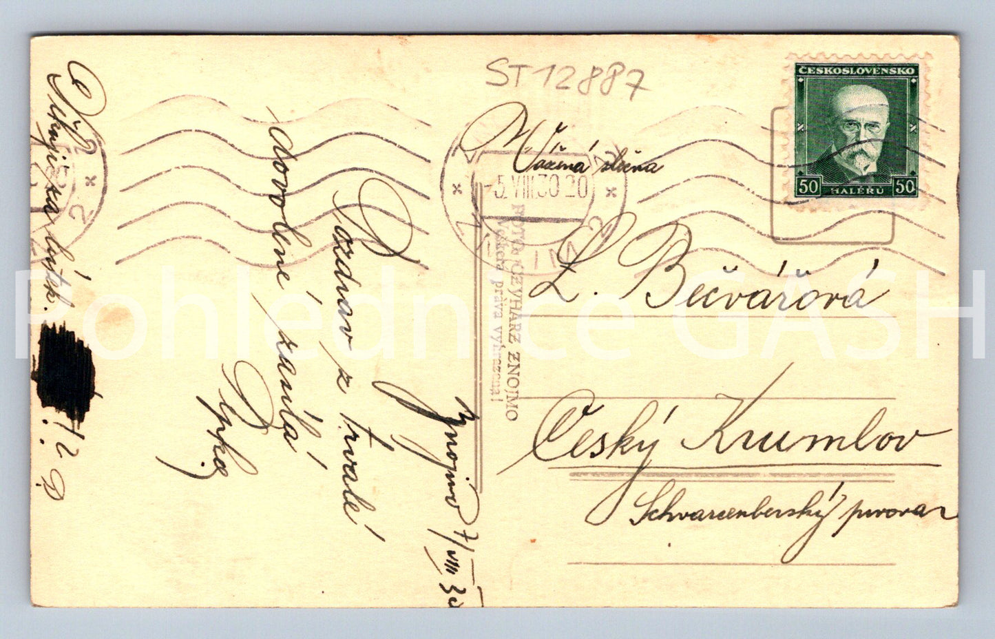 Postcard ZNOJMO (ST12887)