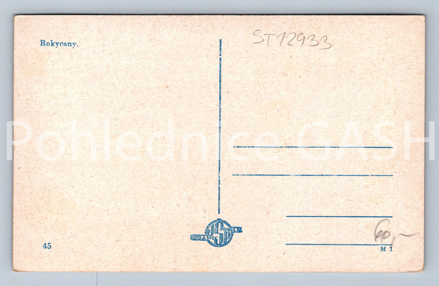 Pohlednice ROKYCANY (ST12933)