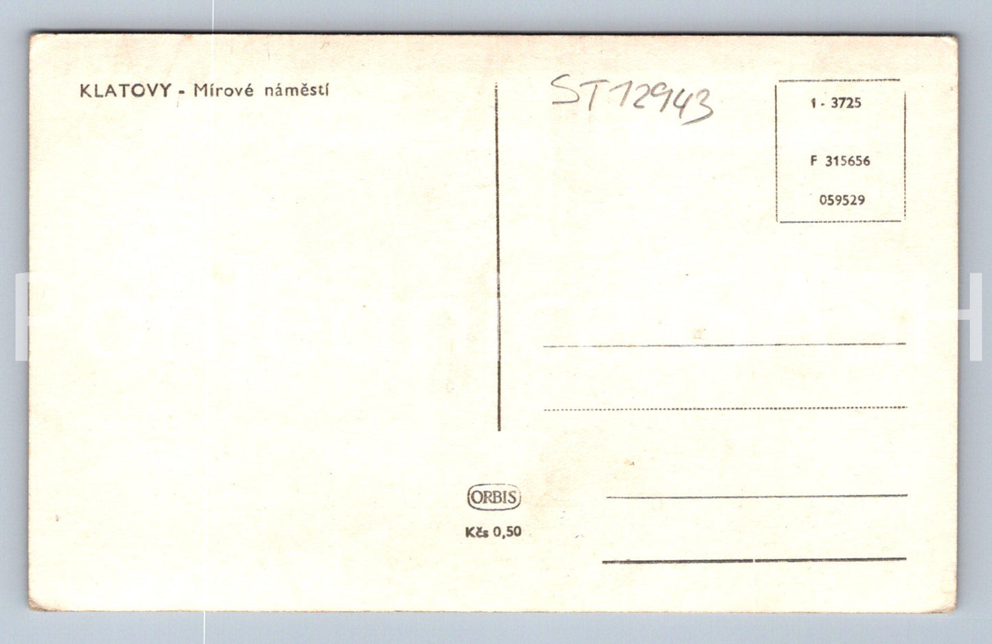 Pohlednice KLATOVY (ST12943)