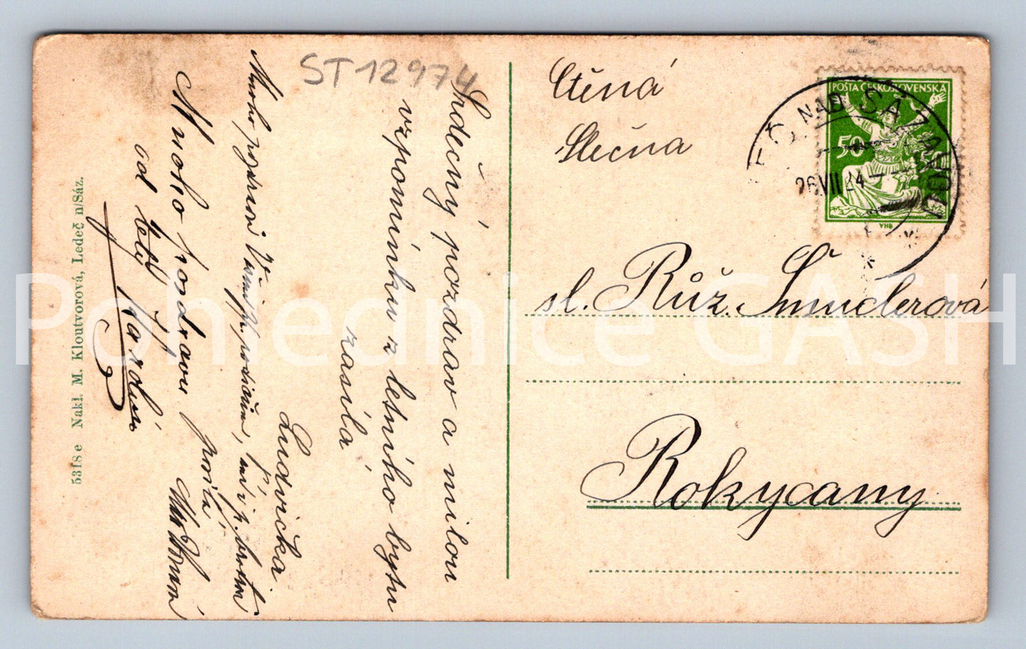 Pohlednice LEDEČ NAD SÁZAVOU (ST12974)