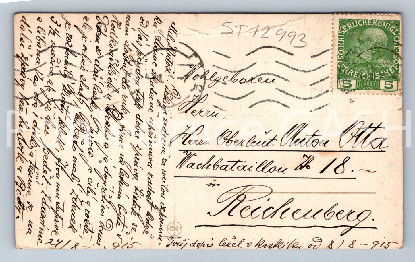 Pohlednice PRAHA (ST12993)