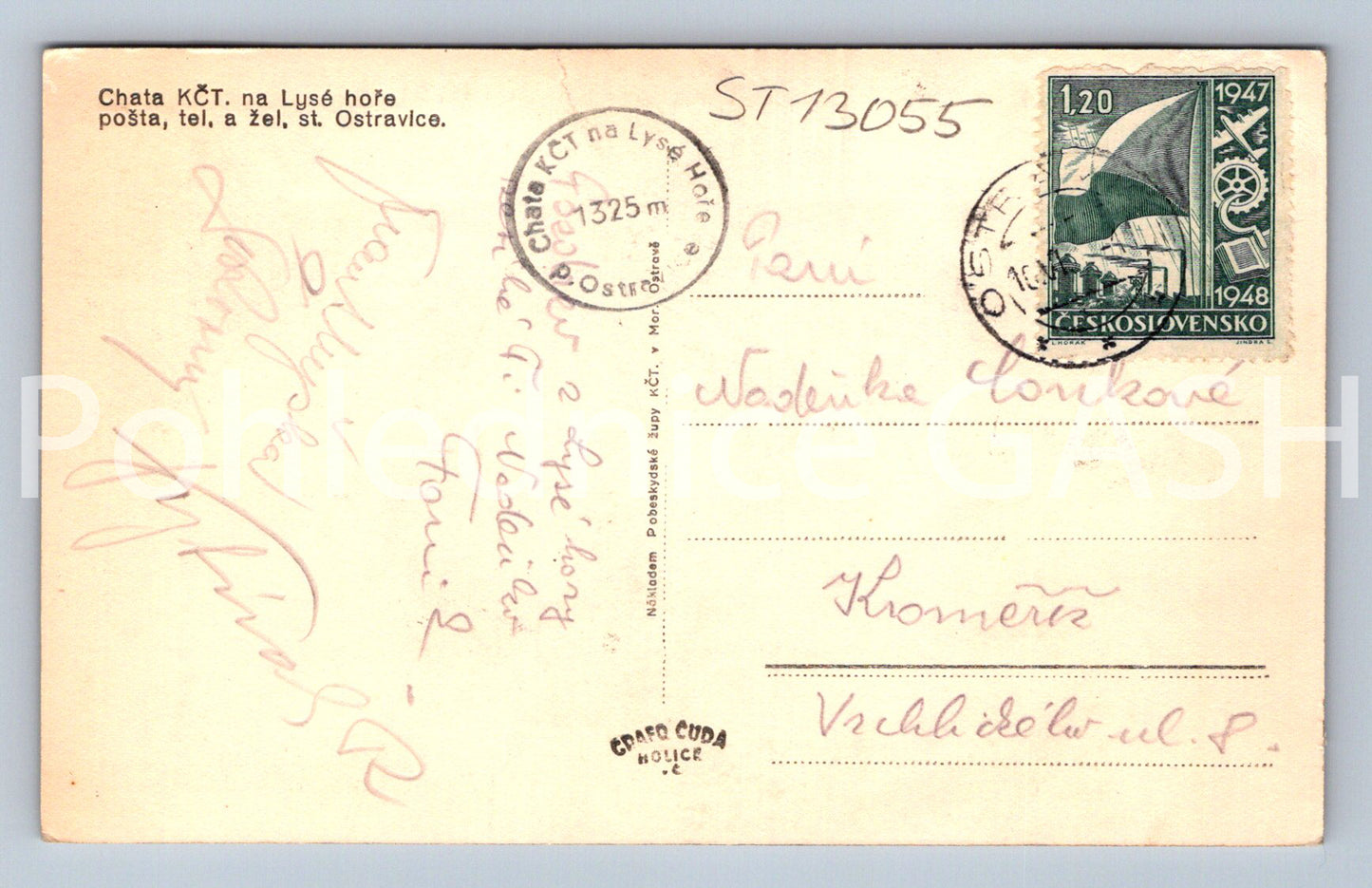 Pohlednice OSTRAVICE (ST13055)