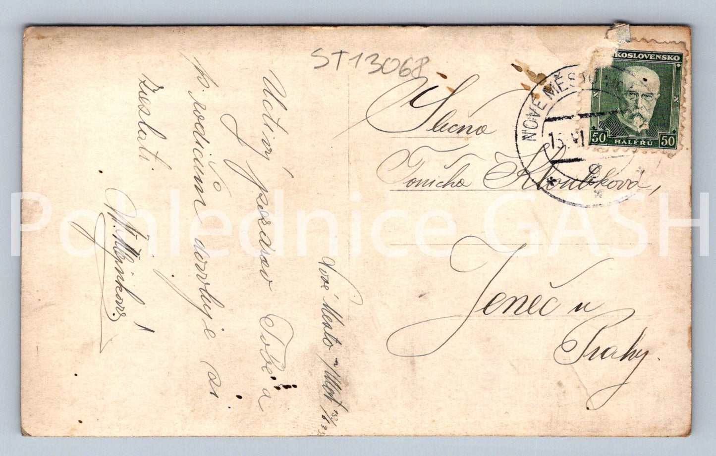 Postcard NEW TOWN OVER METUJI (ST13068)