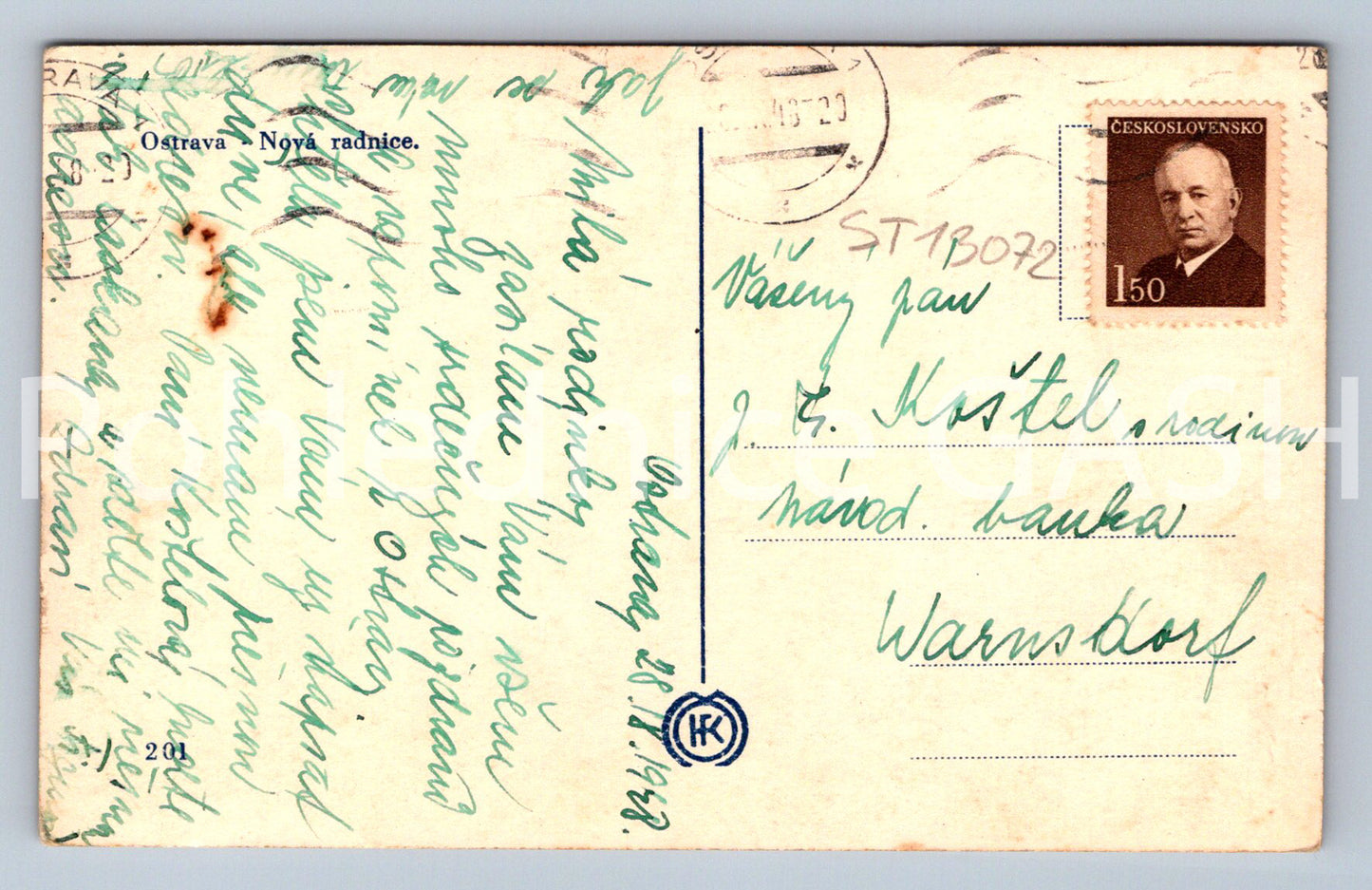 Pohlednice OSTRAVA (ST13072)