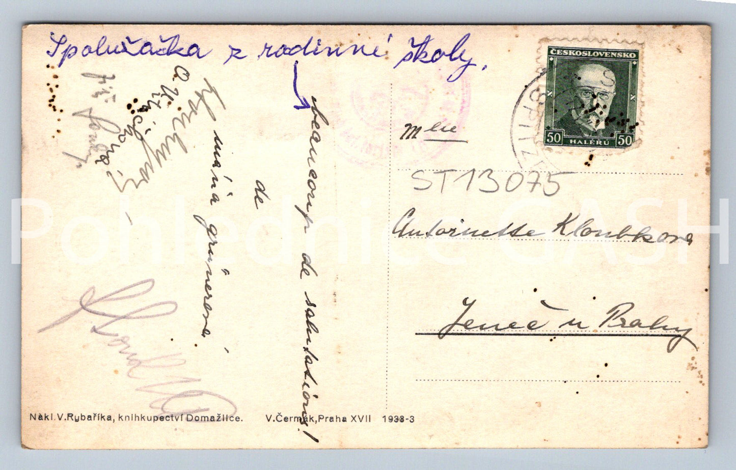 Pohlednice ŠUMAVA (ST13075)