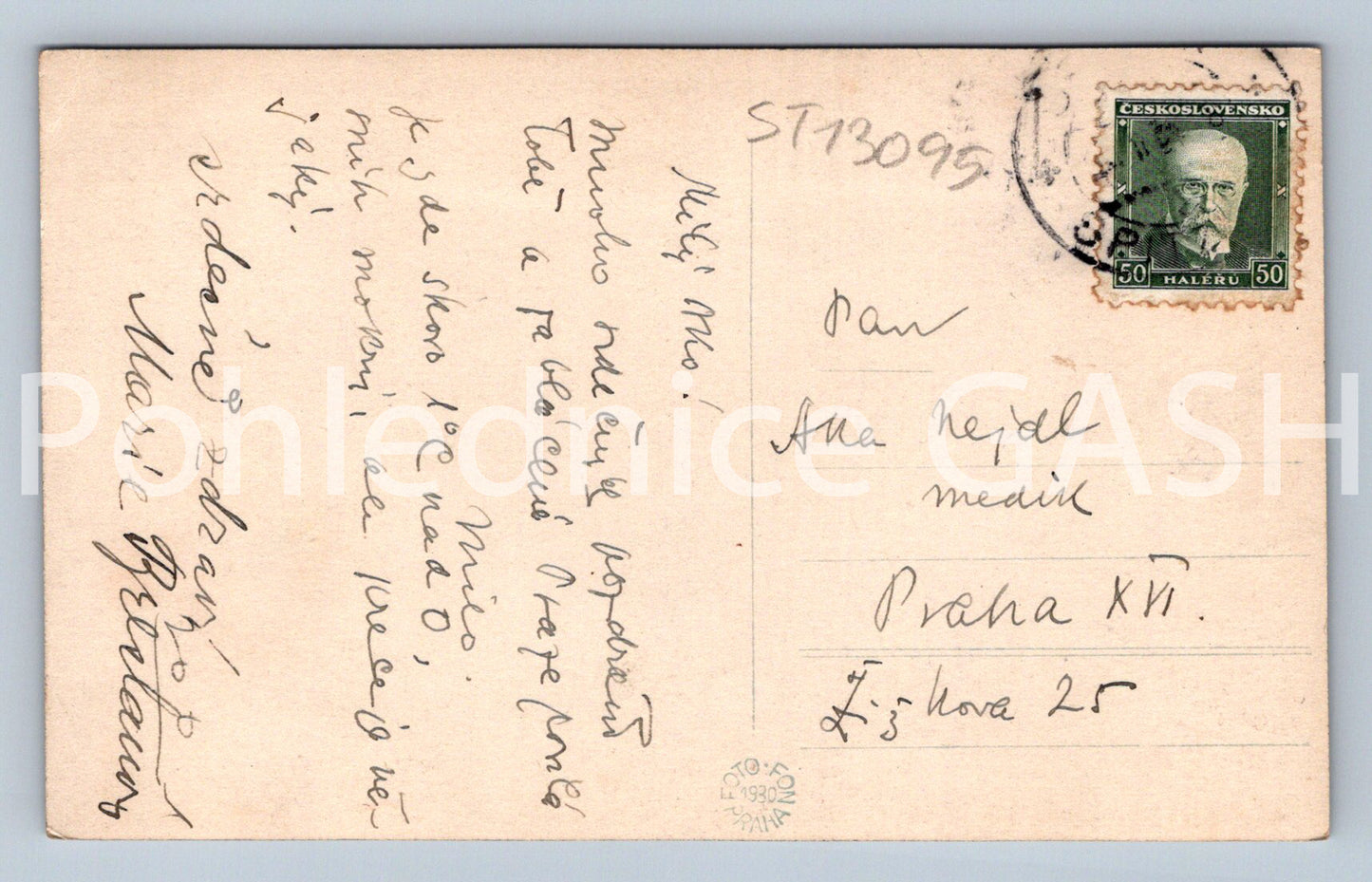 Pohlednice ŠUMAVA (ST13095)