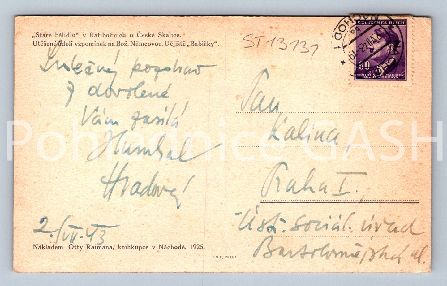 Pohlednice MARIÁNSKÉ LÁZNĚ (ST13132)