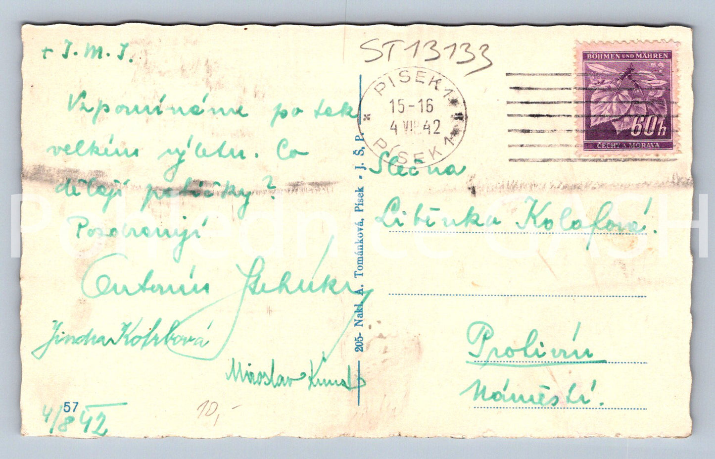 Postcard SAND (ST13133)