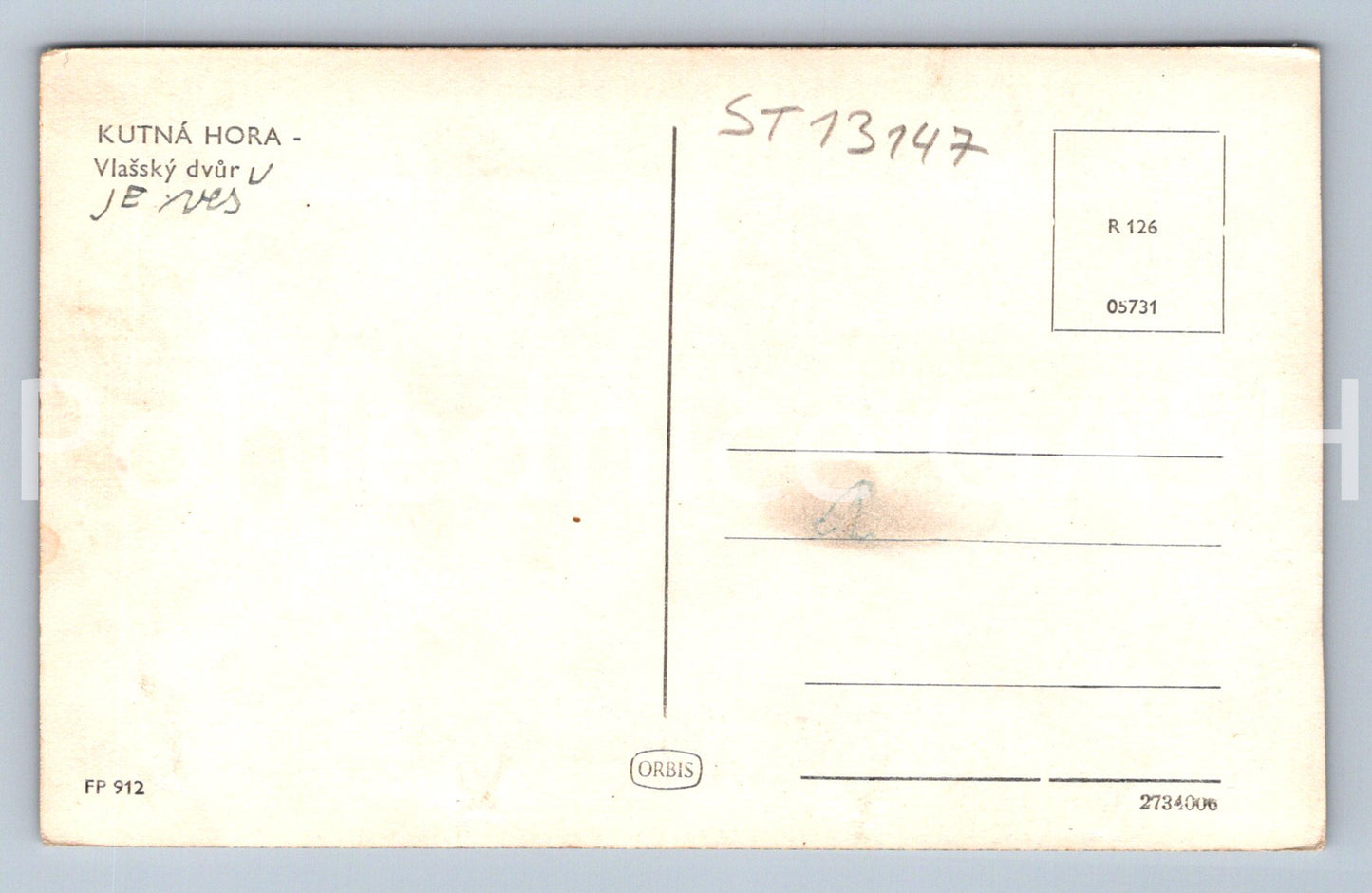 Pohlednice KUTNÁ HORA (ST13147)