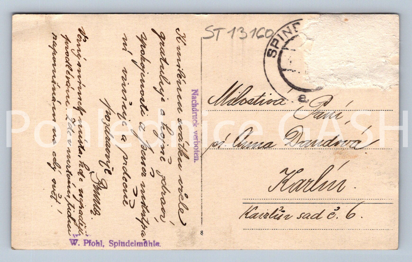 Pohlednice ST. PETER (ST13160)