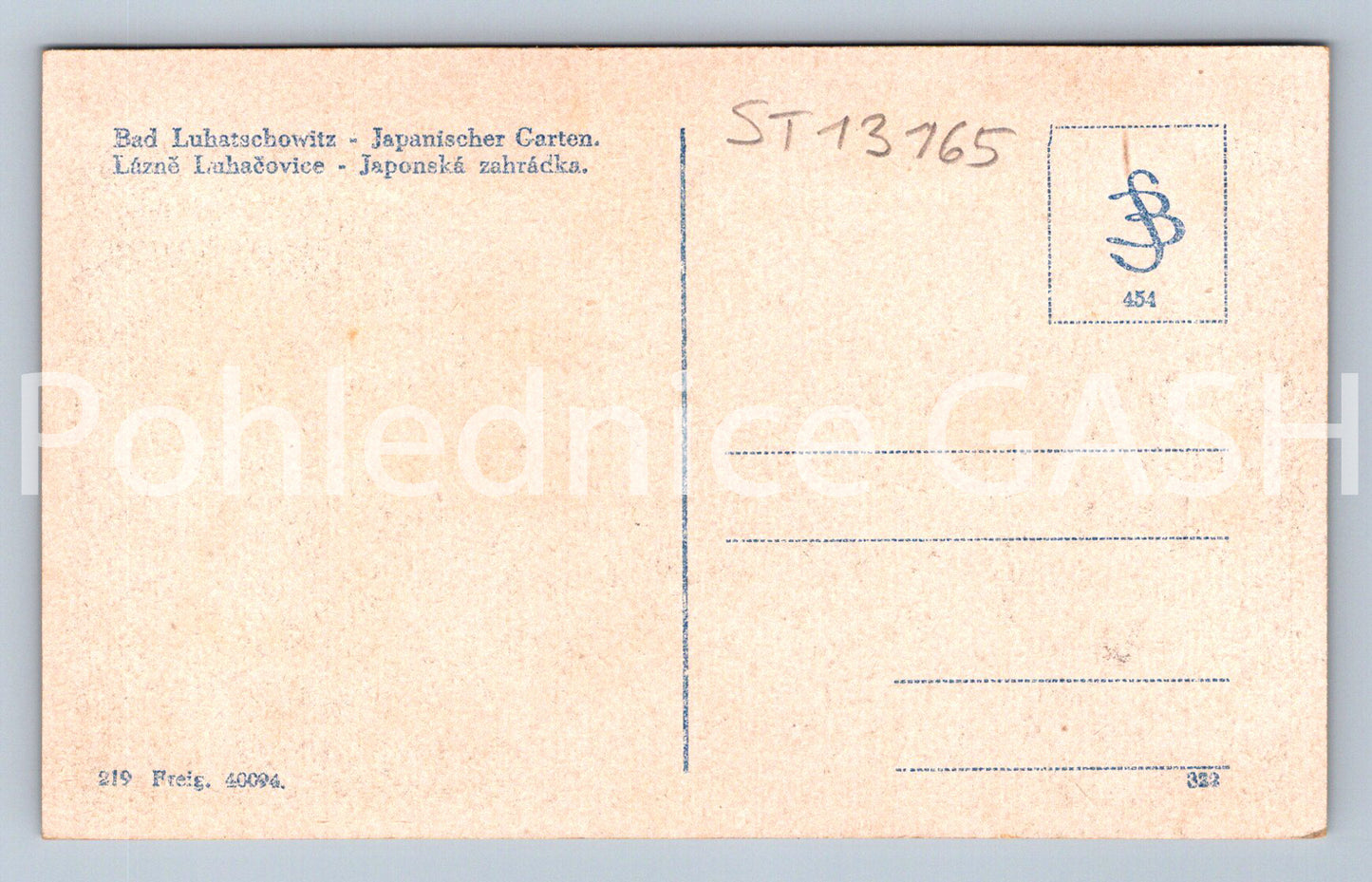 Pohlednice LÁZNĚ LUHAČOVICE (ST13165)