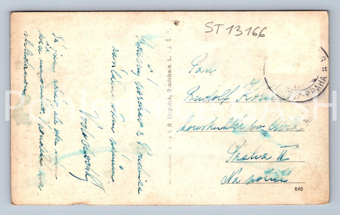 Pohlednice ROUDNICE NAD LABEM (ST13166)