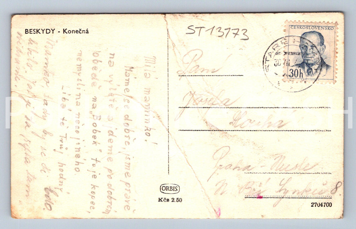 Pohlednice BESKYDY (ST13173)