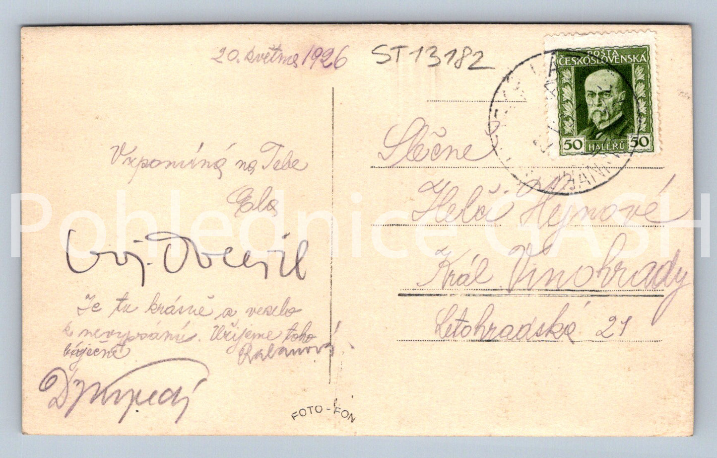 Pohlednice KRKONOŠE (ST13182)