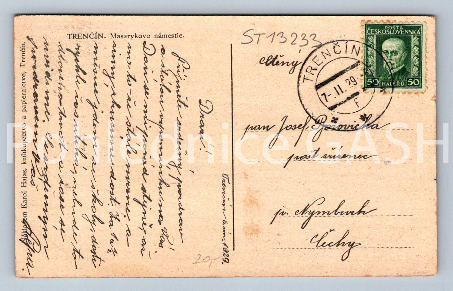 Pohlednice TRENČÍN (ST13233)
